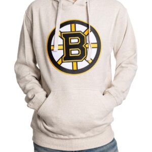 Calhoun NHL Surf & Skate Unisex Pullover Nantucket Hoodie with Felt Applique Team Logo Crest