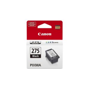 Canon PG-275 Black Ink Tank, Compatible to PIXMA TS3520, TS3522 and TR4720 Printers