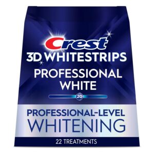 Crest 3D White Whitestrips Professional Effects, At-Home Teeth Whitening Kit, 13 Levels Whiter, 22 Treatments
