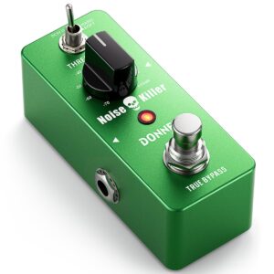 Donner Noise Gate Pedal, Noise Killer Guitar Pedal Noise Suppressor Effect 2 Modes for Electric Guitar and Bass True Bypass