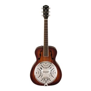 Fender PR-180E Resonator, with 2-Year Warranty Aged Cognac Burst