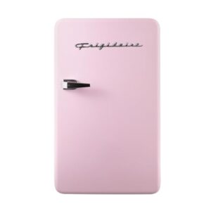 Frigidaire EFR372-PINK 3.2 Cu Ft Pink Retro Compact Rounded Corner Premium Mini Fridge