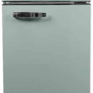 Frigidaire EFR753-MINT 2 Door Apartment Size Refrigerator with Freezer, 7.5 cu ft, Retro, Mint