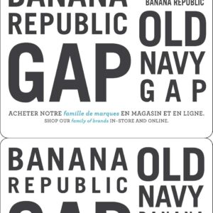 Gap Options Gift Card $50