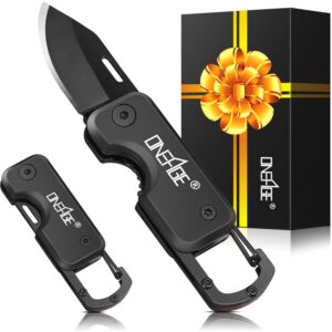 Gifts for Men Dad Husband - Stocking Stuffers for Men, Keychain EDC Gift with 1.62inch Blade - Pocket Gadgets for Everyday Carry - Christmas Mens Gift, Tools for Camping,...