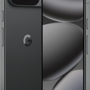 Google Pixel 10 Pro - Unlocked Android Smartphone with Gemini, Triple Rear Camera System, 24+ Hour Battery, and 6.3" Super Actua Display - Obsidian - 128 GB