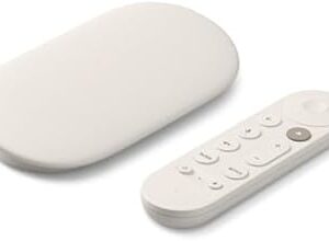 Google TV Streamer (4K) - Fast Streaming Entertainment With Voice Search Remote - Watch Movies, Shows, Live TV, and Netflix in 4K HDR - Smart Home Control - 32 GB Storage -...
