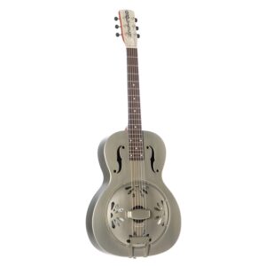 Gretsch G9201 Honey Dipper Round-Neck Brass Resonator Guitar - Padauk, Shed Roof