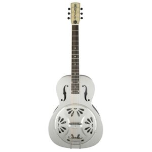 Gretsch G9221 Bobtail Round-Neck Resonator-Electric Guitar - Padauck, Steel