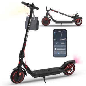 Gyrocopters Electric Scooters for Adults & Teens 2026 Flash 6.0/FlashX/Plaid3.0 | 350W/850W Speed 30km/h Upto 30km, Smart Anti-Theft Lock APP, LED Light, Cruise, 8.5/10"...