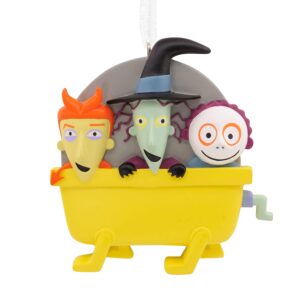 Hallmark Disney Tim Burton's The Nightmare Before Christmas Lock, Shock, and Barrel Christmas Ornament