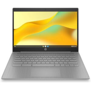 HP Chromebook 14 inch, Intel Celeron N4500, 4GB LPDDR4x, 64GB eMMC, Intel UHD Graphics, HD (1366 x 768), True Vision 720p HD Camera, Fast Charge, ChromeOS, Modern Grey...