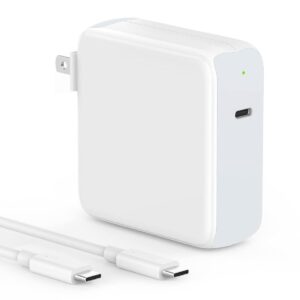 IFEART 10ft 96W Charger Compatible with MacBook Pro 16/15/14/13 inch (2016-2024) and Air 15/13 inch (2018-2025), 5A USB-C Fast Charging Cable