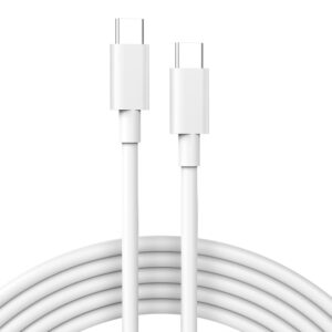 IFEART USB C Cable Compatible with MacBook, Type C Cord Compatible with iPad Pro/Air/mini, 6.6FT (60W 3A)