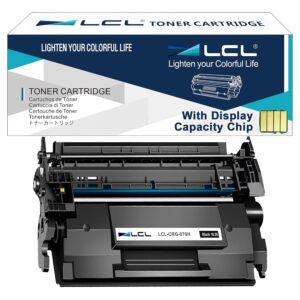 (Indicate Toner Level) LCL Compatible Toner Cartridge Replacement for Canon 070H CRG070H CRG-070H 5640C001(1BK)for imageCLASS MF461 MF461dw MF462 MF462dw MF465 MF465dw, LBP243...
