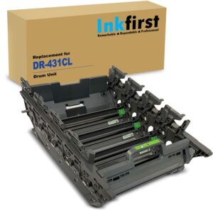 Inkfirst Compatible Drum Unit Replacement for Brother DR-431CL DR431CL DR-431 DR431 Drum HL-L8260CDW HL-L8360CDW HL-L8360CDWT MFC-L8610CDW MFC-L8895CDW MFC-L8900CDW MFC-L8905CDW