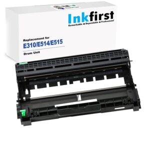 Inkfirst Compatible Drum Unit Replacement for Dell E310dw E514dw E515dn E515dw Drum 593-BBKE WRX5T C2KTH