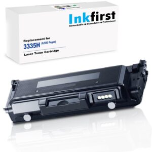 Inkfirst Compatible Toner Cartridge 3330 3335 3345 (8,500 Pages) Replacement for Xerox 3330 3335 3345 Black High Capacity Phaser 3330 WORKCENTRE 3335 3345 (106R03622 / 106R3622)