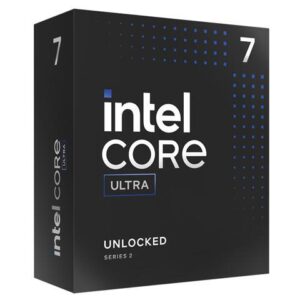 Intel Core Ultra 7 265K, Arrow Lake 20-Core (8P+12E), LGA 1851, 125W Desktop Processor - BX80768265K