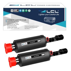 LCL Compatible Toner Cartridge for HP 143A W1143A W1143AD (2-Pack, Black) with CHIP for HP Neverstop Laser MFP 1201n 1202w 1202nw 1001nw
