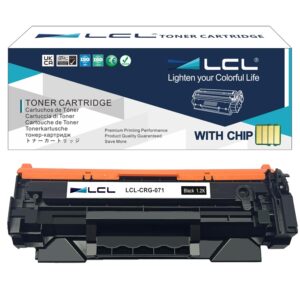 LCL Compatible Toner Cartridge Replacement for Canon 071 CRG071 CRG-071 5645C001 for i-SENSYS LBP120 LBP121 LBP122 LBP122dw MF270 MF272 MF272dw MF273 MF273dw MF275 (1-Black,...