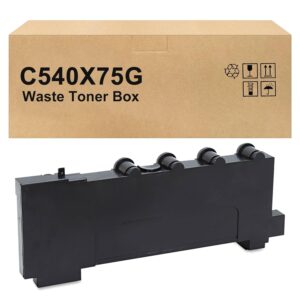 LCL Compatible Waste Toner Bottle for Lexmark C540X75G for Lexmark CS510de CS510dte CS517de CX310dn CX310n CX317dn CX410de CX410dte CX410e CX417de CX510de CX510dhe CX510dthe...