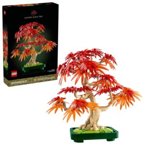 LEGO Botanicals Japanese Red Maple Bonsai Tree Building Kit for Adults 18+ - Unique Home Decor DIY for Room or Office - Housewarming Gift Idea for New Home - Plant Decor for...