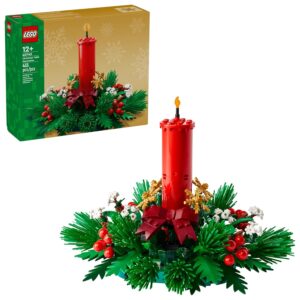 LEGO Christmas Table Decoration Building Toy for Kids - Brick-Built Holiday Centerpiece & Festive Room Decor - Christmas Craft for Girls & Boys, Ages 12+ - Gift Idea for...