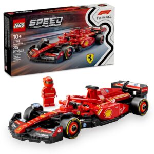 LEGO Speed Champions Ferrari SF-24 F1 Race Car Toys - Building Sets for Kids, Boys & Girls, Ages 10+ - Ferrari F1 Model Car Kits for Display or Play - Gift Ideas for Birthdays...