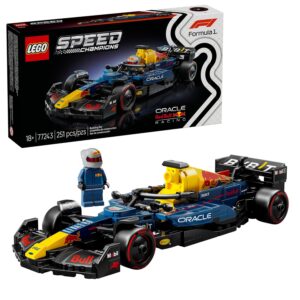 LEGO Speed Champions Oracle Red Bull Racing RB20 F1 Race Car Model Kits - Building Set for Adults, Ages 18+ with Realistic Features - Red Bull DIY Crafts for Display - Gift Idea...