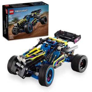 LEGO Technic Off-Road Race Buggy Buildable Car Toy, Cool Toy for 8 Year Old Boys, Girls and Kids who Love Rally Contests, Race Car Toy Featuring Moving 4-Cylinder Engine and...