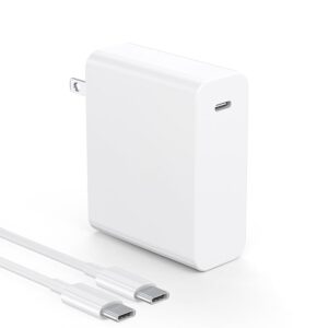Mac Book Pro Charger, 100W USB C Laptop Charger Power Adapter for MacBook Air/Pro 13 14 15 16 inch 2024 2023 2022 2021 2020 M1 M2 M3 Laptop ipad Pro Samsung and All USBC Device...
