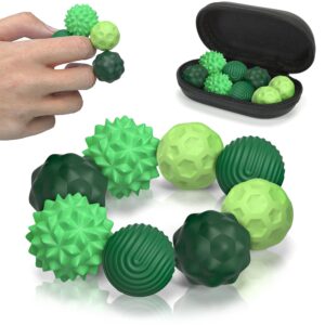 Magnetic Balls Fidget Toys Adults&Teens, 8pcs Sensory Attraction Stress Balls with Silicone Shell to Calm Restless Hands Anxious Mind,Christmas Stocking Stuffers for Teens Women...