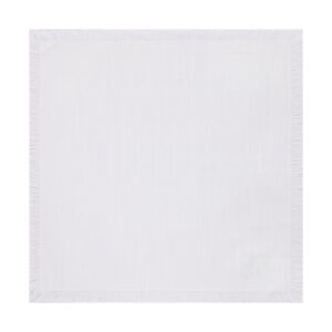Mainstays 4 Pack Solid White Napkin Set - 18" x 18" - 100% Cotton