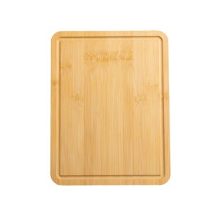 Mainstays 8.5" x 11" Non-Slip Bamboo Cutting Board, 100% Natural Bamboo Color, with Juice Groove