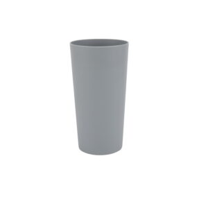 Mainstays - Gray Round Plastic Tumbler, 26-Ounce