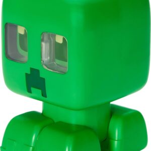 Mattel Minecraft My Pet Creeper Interactive Toy with Lights, Sounds & Exploding Action, 5.5-inch Button-Activated Figure
