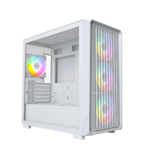 MONTECH X5M- Micro ATX Gaming PC Case, High Airflow, 4x120mm ARGB Fans Pre-insta