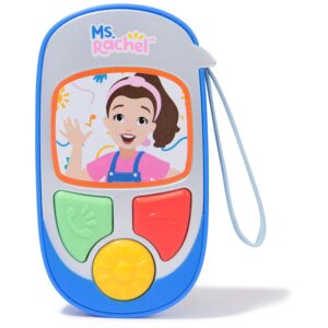 Ms. Rachel Official Electronic Talk with Me Learning Phone with Conversational Phrases, Educational Toys & Toddler Toys for Girls & Boys Ages 1-3+