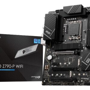MSI PRO Z790-P WIFI LGA 1700 Intel Z790 SATA 6Gb/s DDR5 ATX Motherboard