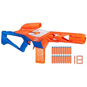 Nerf N Series Pinpoint Dart Blaster, 18 Nerf N1 Darts Compatible Only with Nerf N Series Blasters, 10-Dart Clip, Nerf Blaster Gifts for Kids