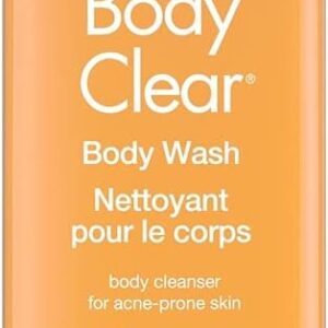 Neutrogena Body Clear Acne Body Wash with Salicylic Acid - Pimple Care Product, Acne Treament, Pore Cleaner, Help Treat Breakouts on Back, Chest & Shoulders, Non-Comedogenic-...