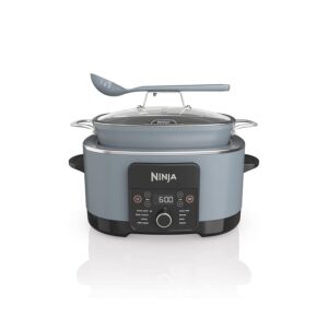 Ninja MC1001C Foodi PossibleCooker PRO 8.5 Quart Multi-Cooker, with 8-in-1 Slow Cooker,Dutch Oven,Steamer &More,Glass Lid & Integrated Spoon,Nonstick,Oven Safe Pot to 500°F,Sea...