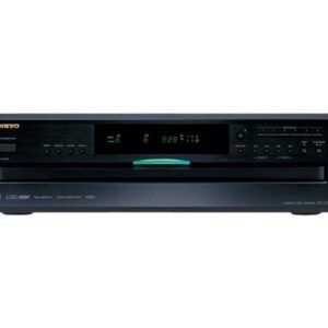 ONKYO DXC390 6-Disc Carousel Changer CD Player, Black