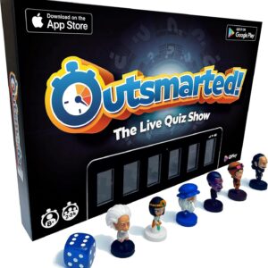 Outsmarted - The App-Connected TV Quiz-Show Board Game | Kids, Teens & Adults | Next-Level Game Night for Family & Friends | 2–24 Players | Age 8+ | 10,000+ Questions |...