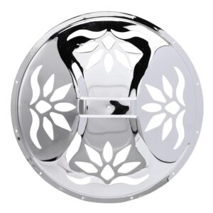 Resonator Guitar Cover, Stainless Steel Silver Resonator Tailpiece for Improved Resonance and Tonal Clarity with Flexible Micro Gooseneck, Guitar Cover