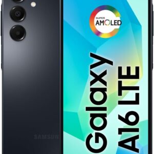 SAMSUNG Galaxy A16 4G Dual SIM (128GB, 2025) 6.7" 90Hz AMOLED, Splash Resistant, 8Core, 50MP Camera (Factory Unlocked International Model for GSM, Global) A165M/DS (25W Fast...