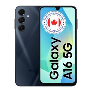 Samsung Galaxy A16 5G (CAD Version & Warranty) - 6.7" Screen, 128GB, 50MP Ultra Wide Camera, Android Unlocked Cell Phone