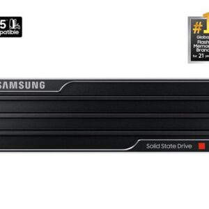 SAMSUNG SSD 9100 PRO with Heatsink 2TB, PCIe 5.0x4 M.2 2280, Seq. Read Speeds Up to 14,800/13,400 MB/s, Best for AI Computing, Gaming, and Heavy Duty
