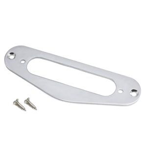 Single Coil Metal Humbucker Pickup Ring Electric Guitar Frame Mounting Ring Decorative Trim Easy to Use Screw Surround Mount